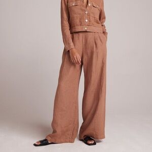 Bella Dahl Pleat Front Palazzo Pant nwt sz small